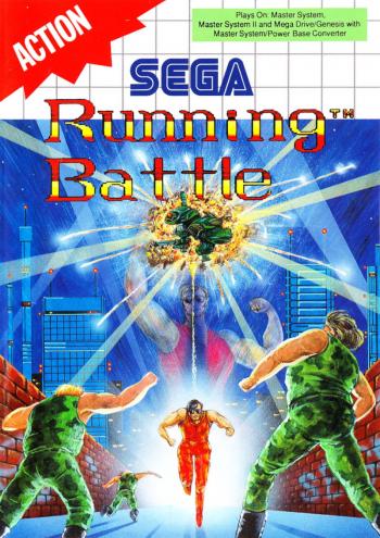 Cover Running Battle for Master System II